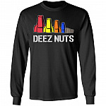 Deez Nuts Electrician Hoodie - Sweatshirt - Funny Electrician Humor Engineer Long Sleeve Shirt For Men, Black, Long Sleeve Deez Nuts Electrician Hoodie - Sweatshirt - Funny Electrician Humor Engineer Long Sleeve Shirt For Men, Black, Long Sleeve