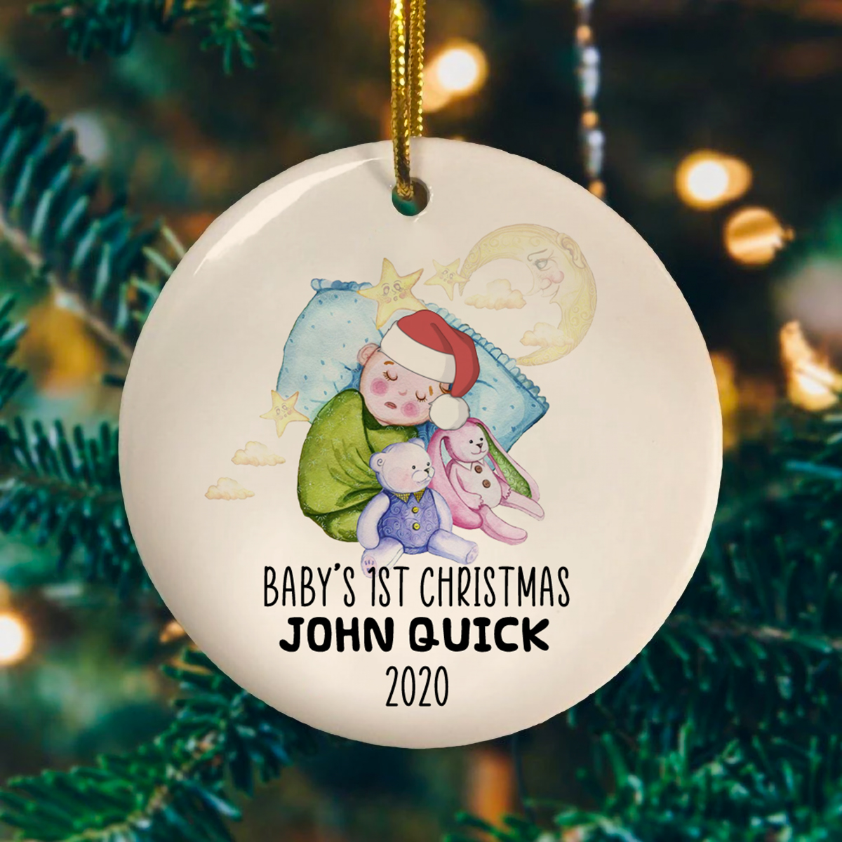 1MH. Baby 1st Christmas-mk2-vanilla (all capslock) #000000