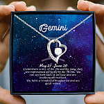 22 HG_ Leo Horoscope_05 Forever Love Necklace (Silver) 3
