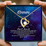 22 HG_ Leo Horoscope_05 Forever Love Necklace (Gold) 3
