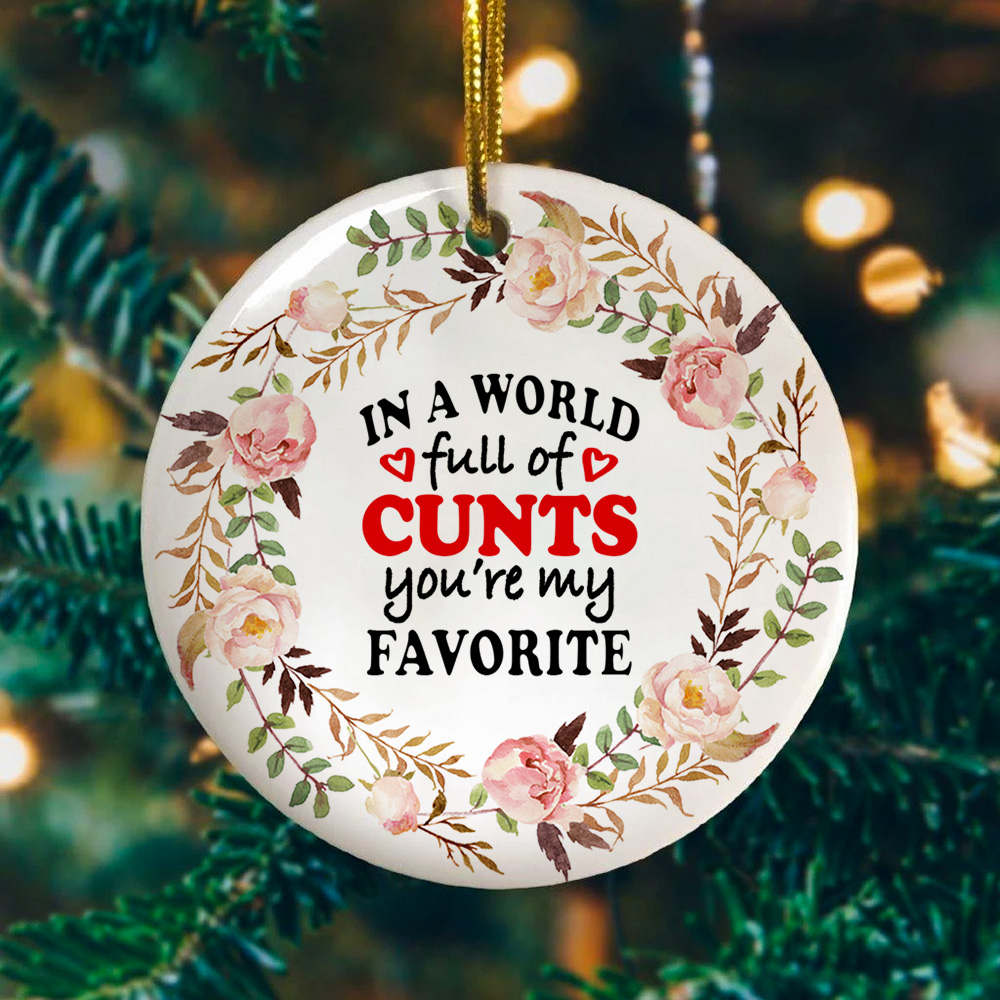 4O. Full Cunts.Ornament-mk