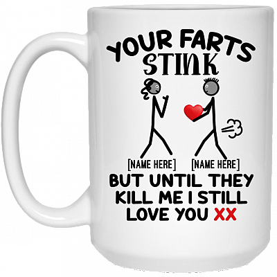 15 oz. White Mug