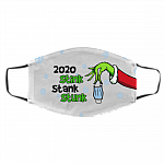 2020 Stink Stank Stunk - Funny Quarantined Christmask Washable Reusable Custom - Printed Cloth Face Mask Cover, White, Cloth Face Cover – Medium/Large 2020 Stink Stank Stunk - Funny Quarantined Christmask Washable Reusable Custom - Printed Cloth Face Mask Cover, White, Cloth Face Cover – Medium/Large