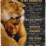 To My Daughter Never Forget That I Love You Fleece Blanket - Premium Sherpa Blanket - Woven Blanket, White, Cozy Plush Fleece Blanket - 50x60 To My Daughter Never Forget That I Love You Fleece Blanket - Premium Sherpa Blanket - Woven Blanket, White, Cozy Plush Fleece Blanket - 50x60