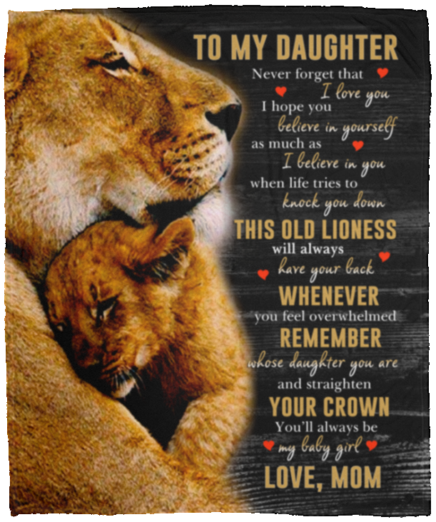 To My Daughter Never Forget That I Love You Fleece Blanket - Premium Sherpa Blanket - Woven Blanket, White, Cozy Plush Fleece Blanket - 50x60 To My Daughter Never Forget That I Love You Fleece Blanket - Premium Sherpa Blanket - Woven Blanket, White, Cozy Plush Fleece Blanket - 50x60