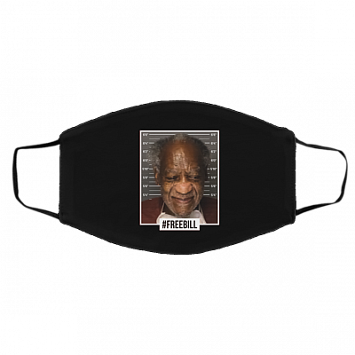 Bill Cosby New Mugshot - Bill Cosby Smiles Reusable Custom Printed Cloth Face Mask Cover, Black, Cloth Face Cover – Medium/Large
