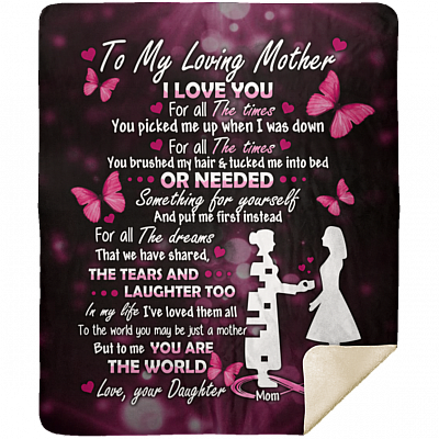 Premium Mink Sherpa Blanket - 50x60