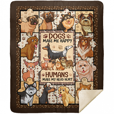 Premium Mink Sherpa Blanket - 50x60