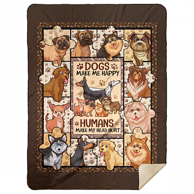 Premium Mink Sherpa Blanket - 60x80