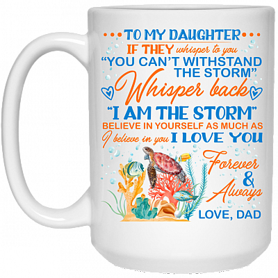 15 oz. White Mug
