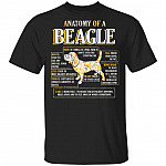 Anatomy Of A Beagle T-Shirt - Funny Beagle Shirt, Black, Unisex T-Shirt Anatomy Of A Beagle T-Shirt - Funny Beagle Shirt, Black, Unisex T-Shirt