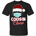 Cousin Crew Christmas Santa Hat T-Shirt-Youth Shirt - Santa Family Matching Christmas Pajamas Gift Youth Tee, Black, Unisex T-Shirt Cousin Crew Christmas Santa Hat T-Shirt-Youth Shirt - Santa Family Matching Christmas Pajamas Gift Youth Tee, Black, Unisex T-Shirt