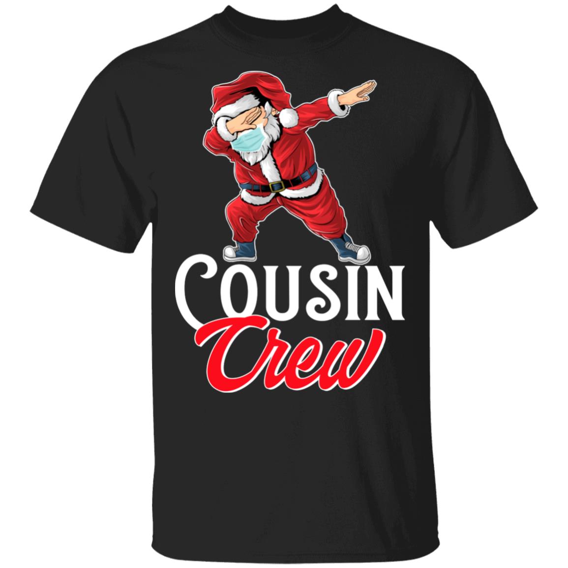 Cousin Crew Santa Dab Christmas T-Shirt-Youth Shirt - Santa Family Matching Christmas Pajamas Gift Youth Tee, Black, Unisex T-Shirt Cousin Crew Santa Dab Christmas T-Shirt-Youth Shirt - Santa Family Matching Christmas Pajamas Gift Youth Tee, Black, Unisex T-Shirt