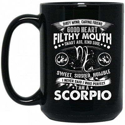 15 oz. Black Mug