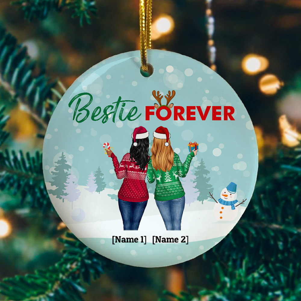 4O. Bestie Forever 2 ornament-mk1