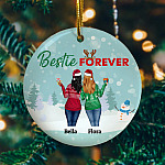 4O. Bestie Forever 2 ornament-mk2-Patua One #000000