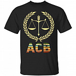 ACB Shirt - Amy Coney Barrett T-Shirt - Retro Vintage Shirt - Associate Justice Shirt - SCOTUS 2020 Shirt, Black, Unisex T-Shirt