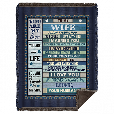 Woven Blanket - 60x80