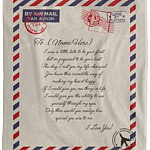 VPL Cozy Plush Fleece Blanket - 60x80, White, Cozy Plush Fleece Blanket - 60x80