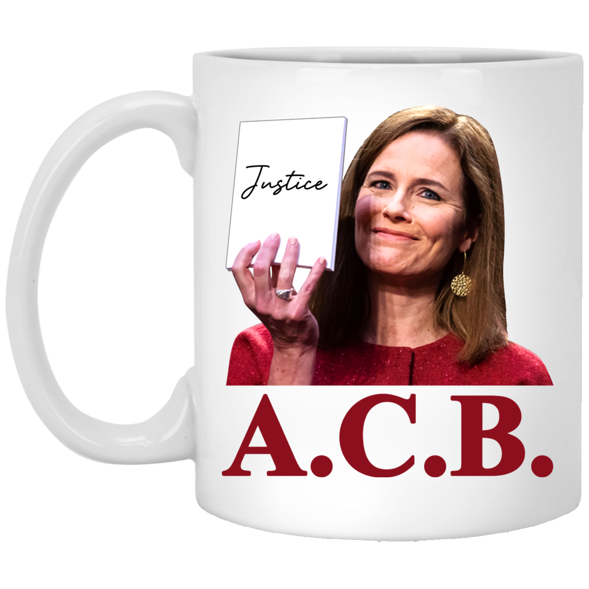 Amy Coney Barrett Mug Judge Notorious ACB Amy Coney Barrett