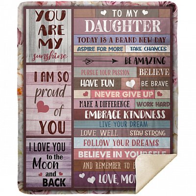 Premium Mink Sherpa Blanket - 50x60