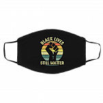 Black Lives Still Matter - Justice For Walter Wallace Vintage Reusable Custom Printed Cloth Face Mask, Black, Cloth Face Cover – Medium/Large