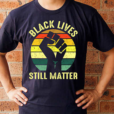 Alternative view of Black Lives Still Matter - Justice For Walter Wallace Vintage T-Shirt