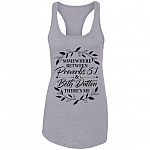 Somewhere Between Proverbs 31 Beth Dutton There's Me Cotton Tank Top - Ladies Racerback Tank, Heather Grey, Ladies Racerback Tank Somewhere Between Proverbs 31 Beth Dutton There's Me Cotton Tank Top - Ladies Racerback Tank, Heather Grey, Ladies Racerback Tank