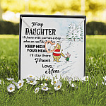 5P. Daughter together pooh-mom Interlocking Hearts Necklace 2