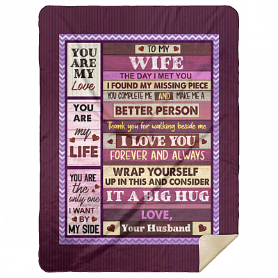 Premium Mink Sherpa Blanket - 60x80