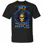 I Was Born In July My Scars Tell A Story When Life Tried To Break Me But Failed Birthday Gift Men T-shirt, Black, Unisex T-Shirt