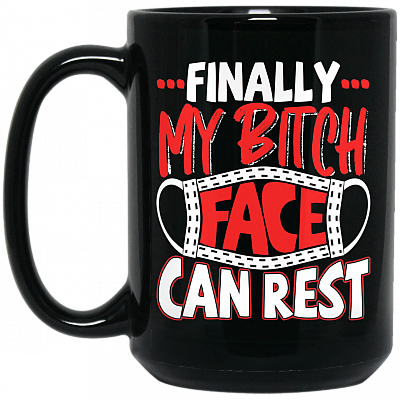 15 oz. Black Mug