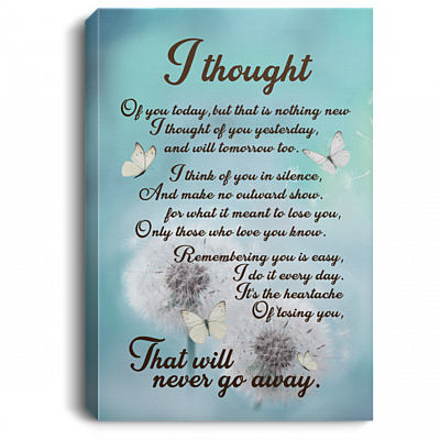 0.75'' Framed Canvas