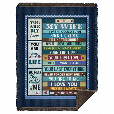 Woven Blanket - 60x80