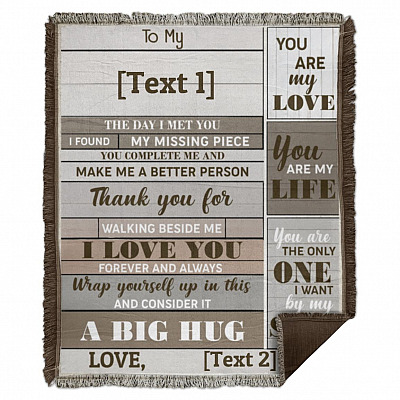 Woven Blanket - 50x60