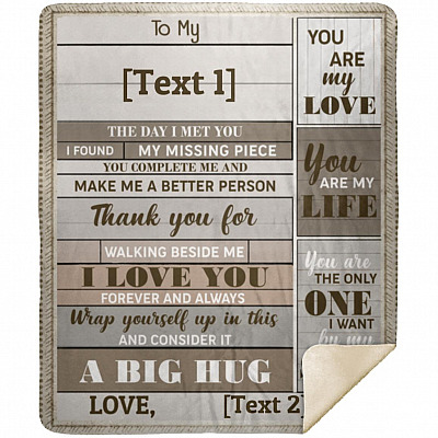 Premium Mink Sherpa Blanket - 50x60