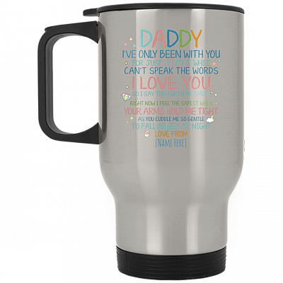 14 oz. Silver Travel Mug
