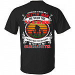 I Ask God To Make Me A Better Man Print On Back Only - Plain Front T-Shirt - Grandpa Print On Back Only T-Shirt, Black, Unisex T-Shirt