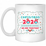 Christmas 2020 The One We Were Quarantined Mug, White, 11 oz. White Mug