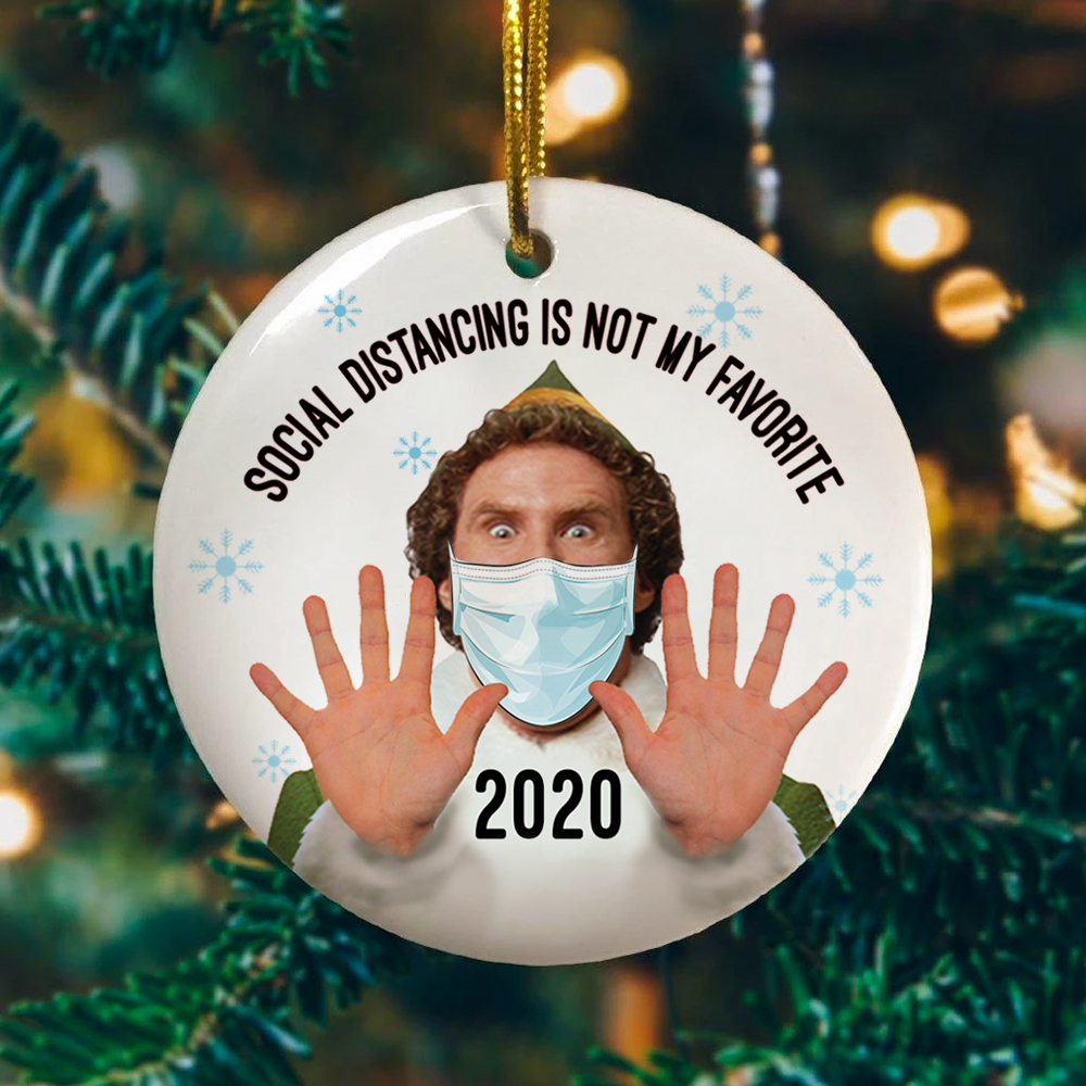 38TR. ELF BUDDY ORNAMENT mockup