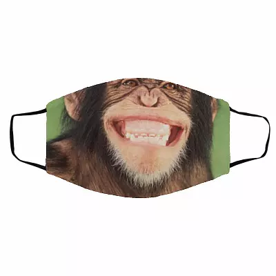 FMA Med/Lg Face Mask, White, Cloth Face Cover – Medium/Large