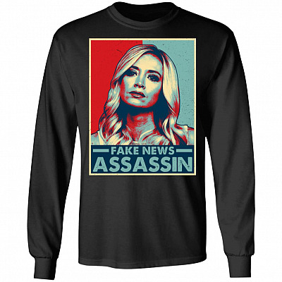 30 HG ?u tiên. Fake News Assassin.png, Black, Long Sleeve