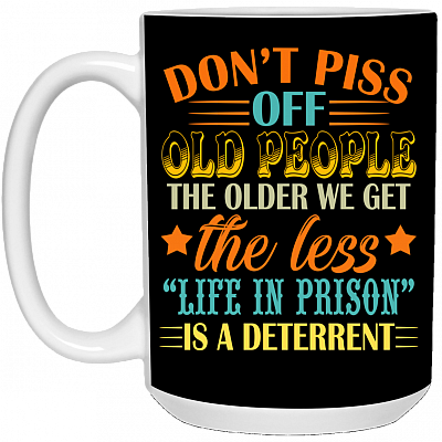 15 oz. White Mug