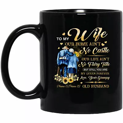 11 oz. Black Mug
