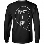 Partners In Crime Left Print On Back Hoodie1, Black, Long Sleeve