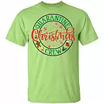 Quarantine Christmas Crew Youth Tee, Mint Green, Youth T-Shirt