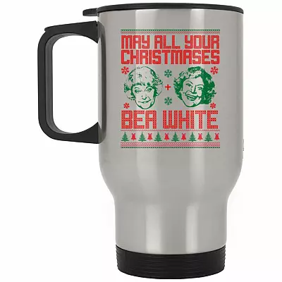 14 oz. Silver Travel Mug