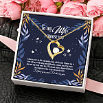 10Th. Choose You Forever Love Necklace (Gold) 4