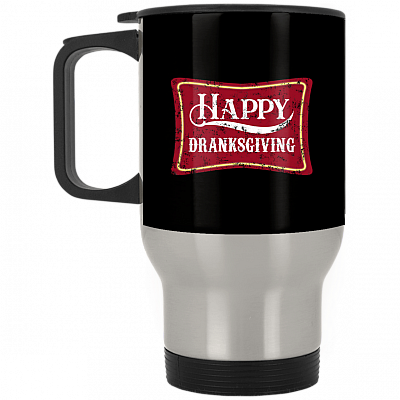 14 oz. Silver Travel Mug