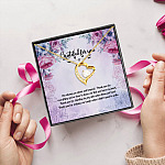 1MH. Grateful (4) Forever Love Necklace (Gold) 5